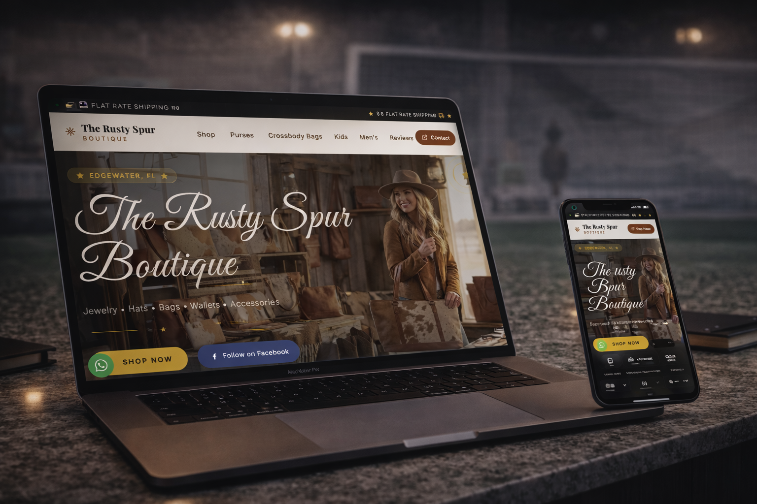 Interactive custom website project by Chenzo Designs