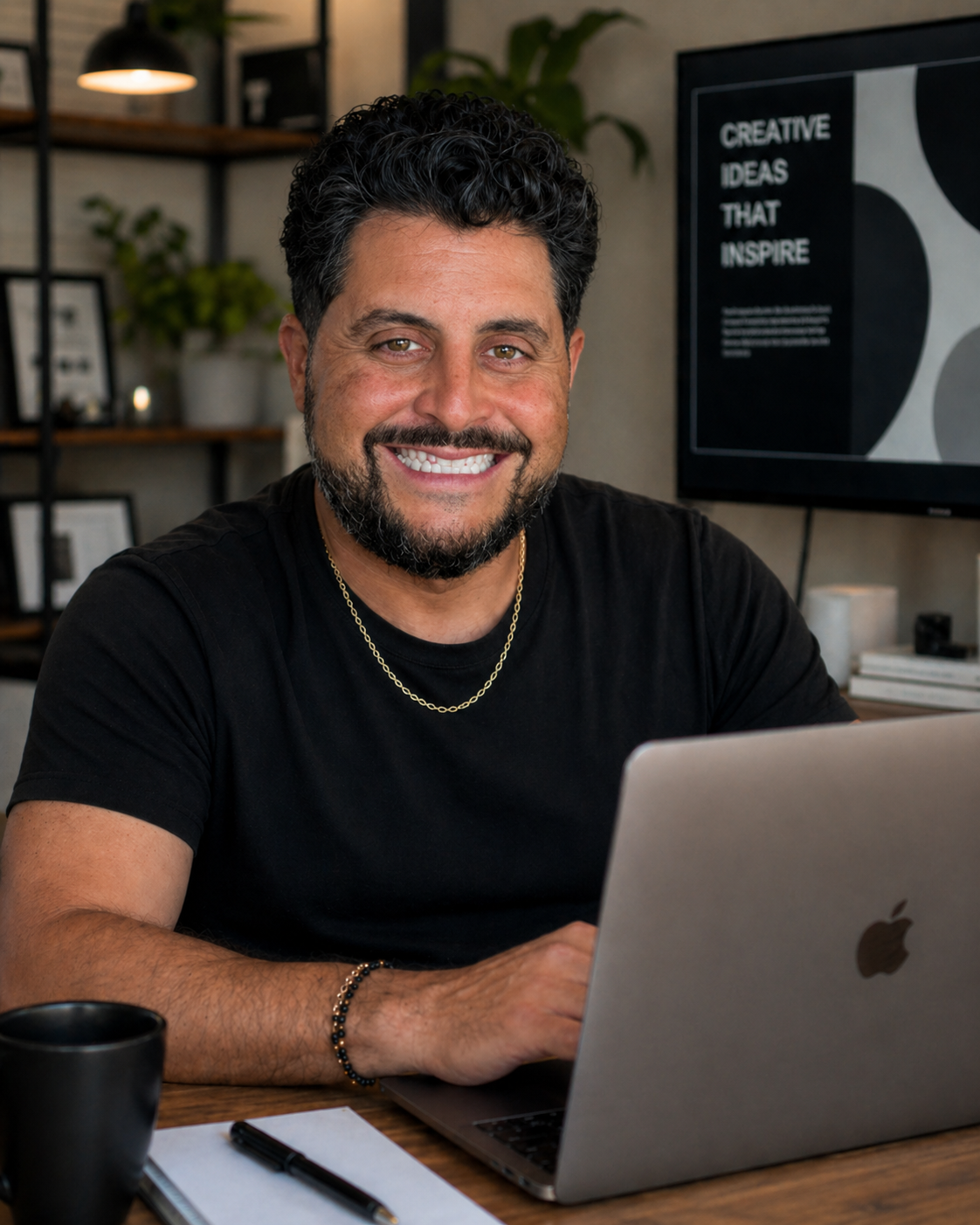 Chenzo Designs custom web developer portrait