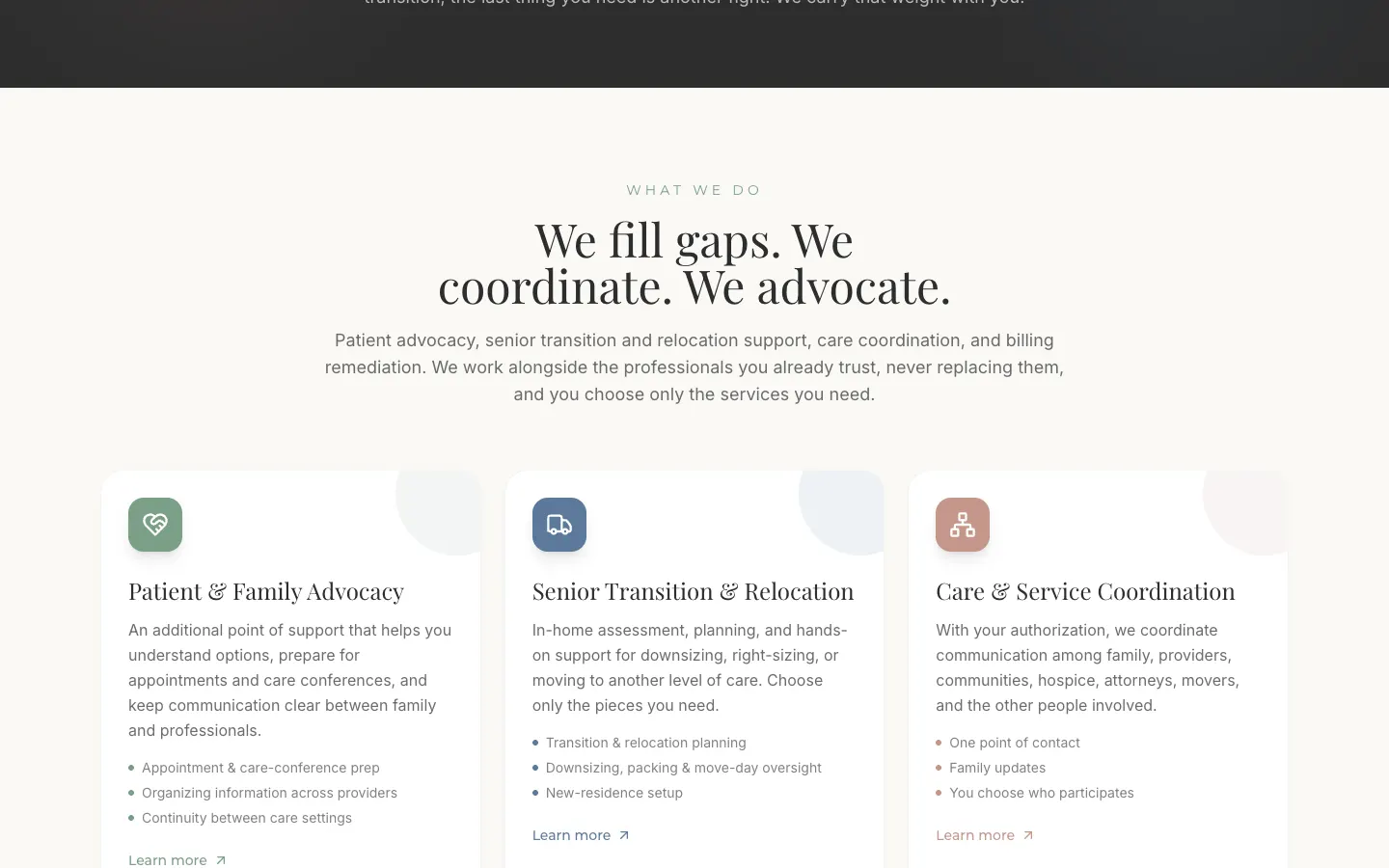 Advocacy Alliance: Trust