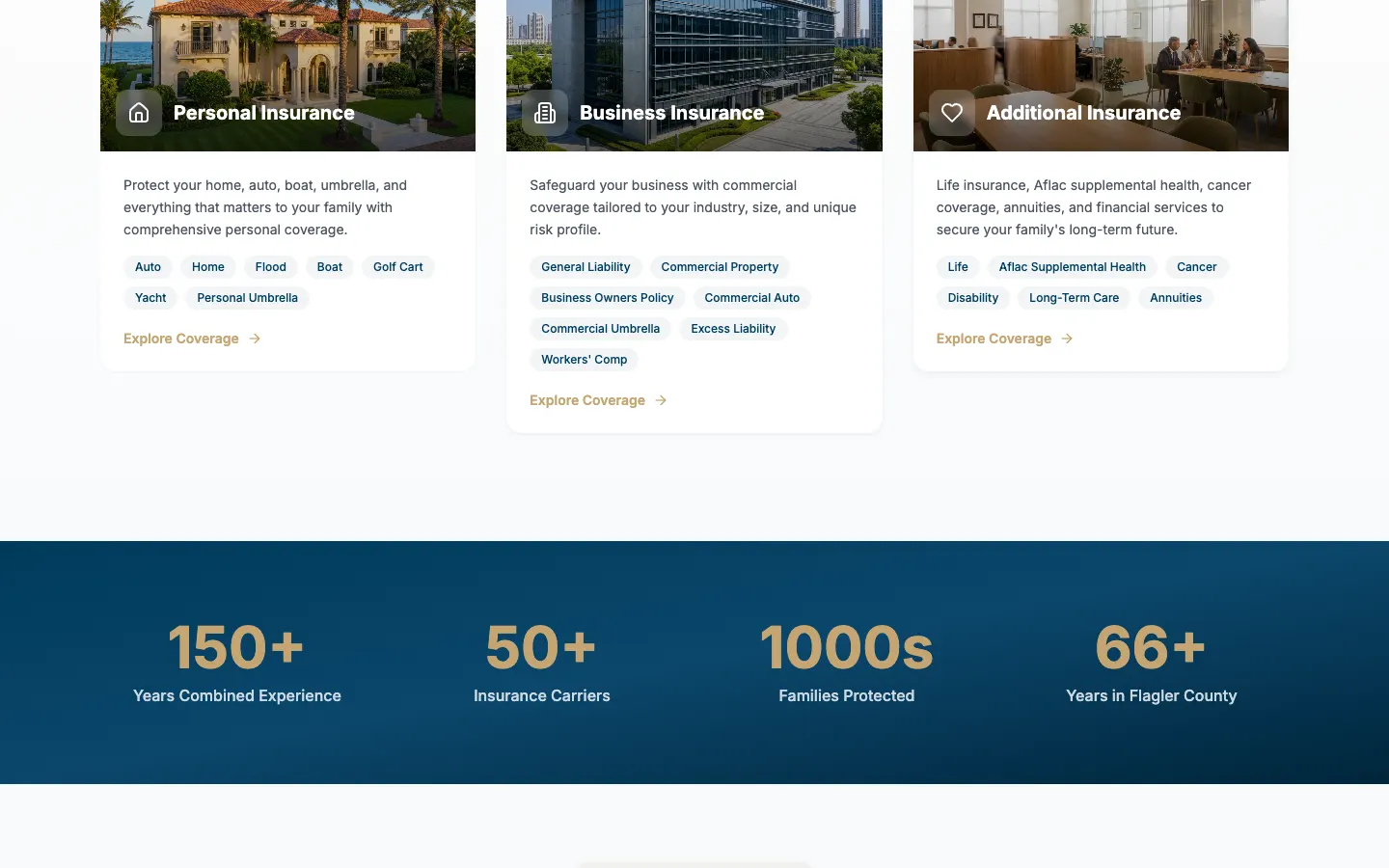 Affordable Insurance Companies website detail