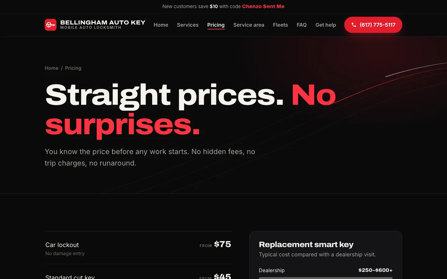 Bellingham Auto Key: Local SEO