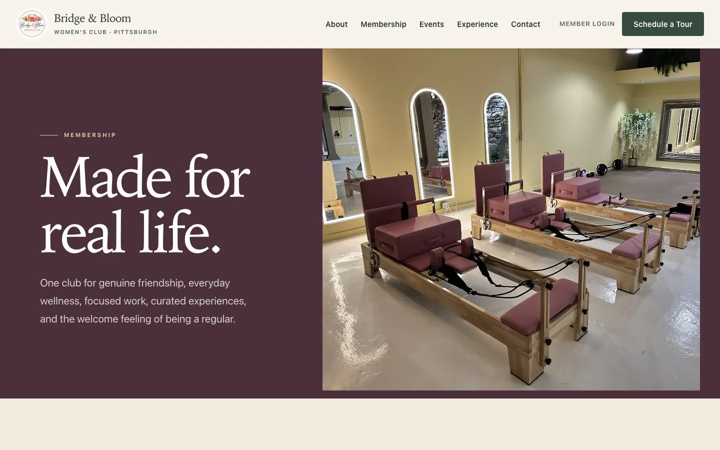 Bridge & Bloom Women's Club: The membership