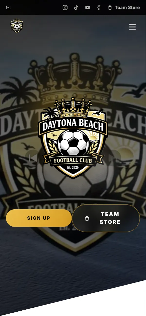 Daytona Beach FC on a phone