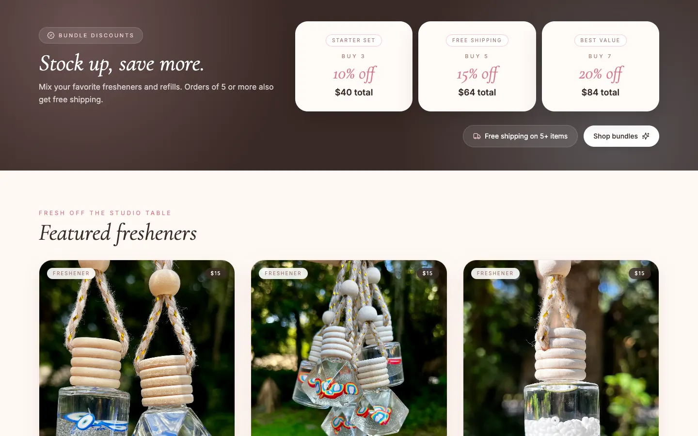 HammockMa Fresheners: The scent library