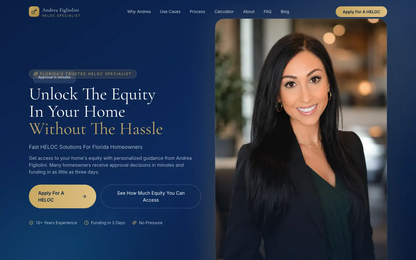 HELOC Help website by Chenzo Designs