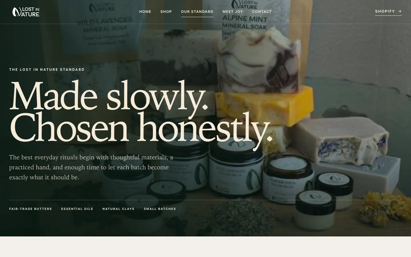 Lost in Nature Soap: Meet the maker