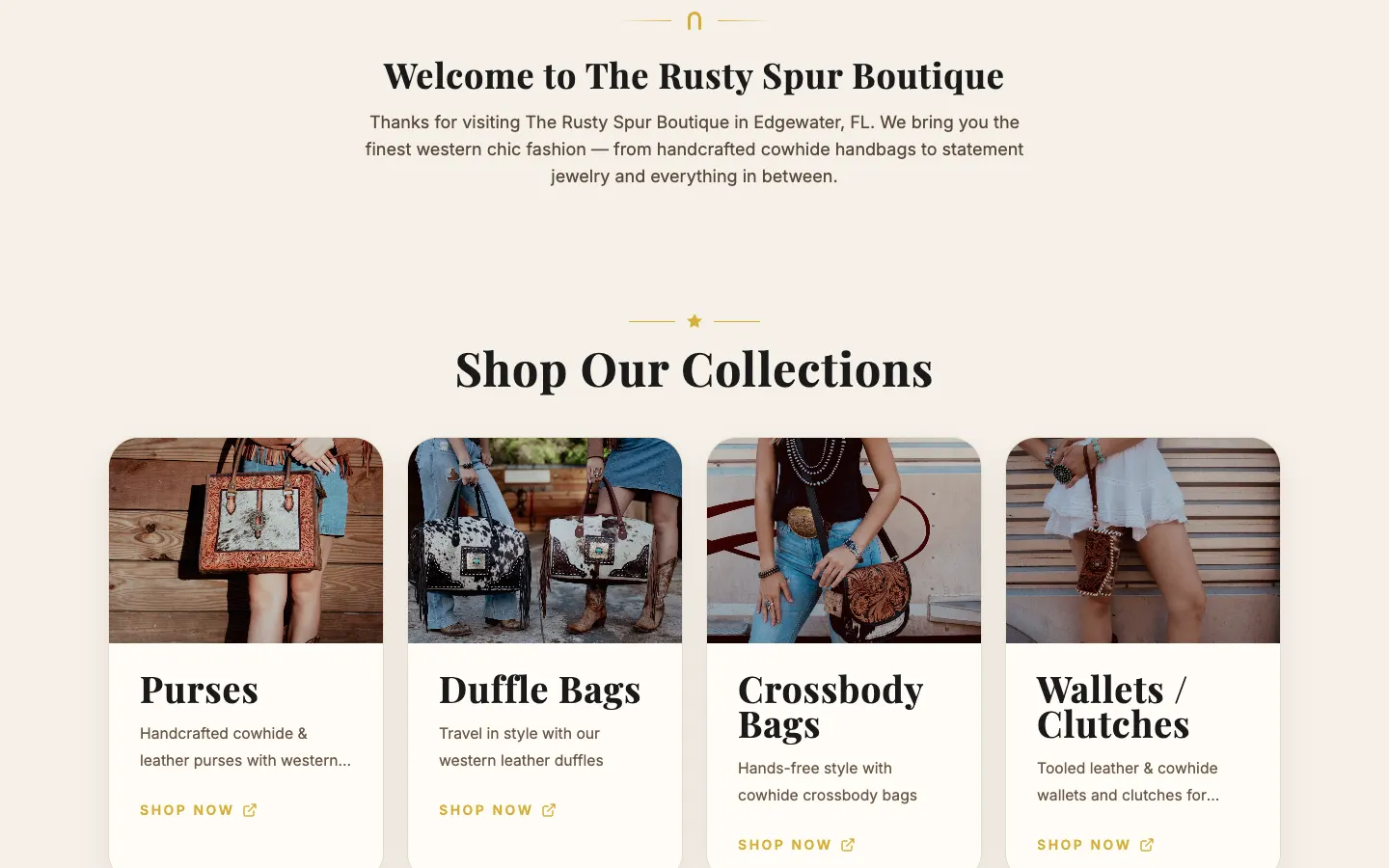 The Rusty Spur Boutique: The merchandising